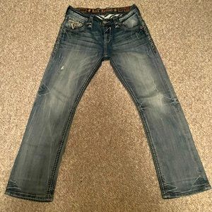 Rock Revival Mens Jeans Size 32